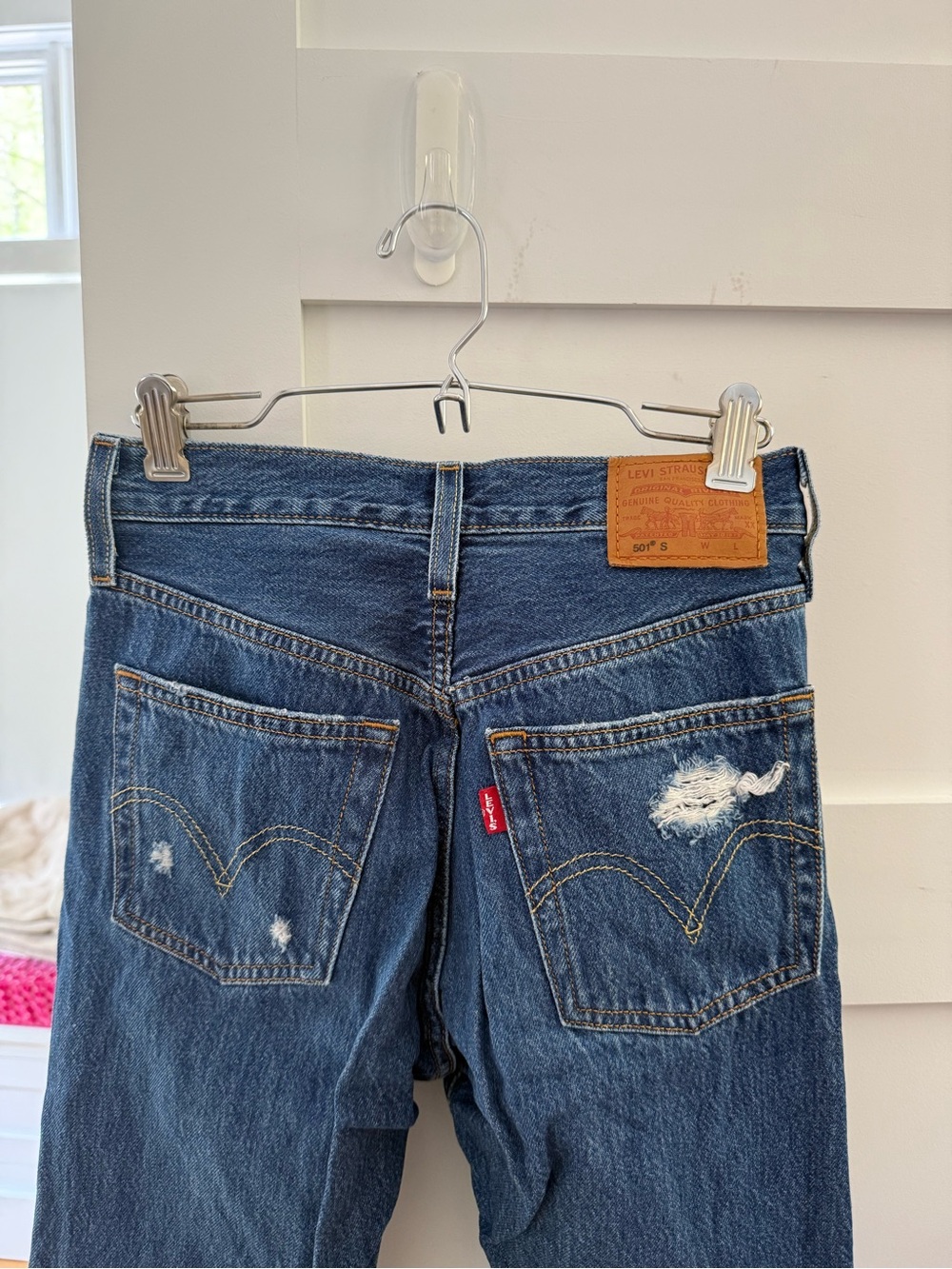 Levi’s 501 Distressed Jeans - Picture 6 of 9